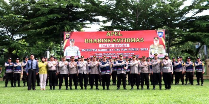Prabumulih Tuan Rumah Apel Gabungan Tiga Polres