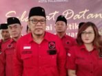 Resmi Daftarkan Bacaleg, PDIP Palembang Targetkan Menang.