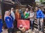Pemkab Muba Salurkan Bantuan kepada Parmin Lansia Korban Rumah Roboh