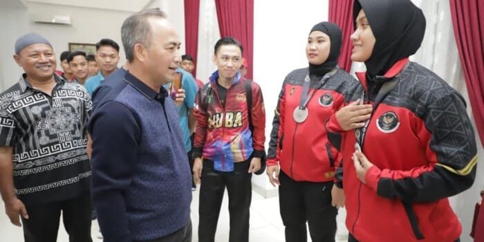 Warga Muba Sumbang Medali di Ajang Pencak Silat Internasional SEA Games