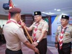 Pj Sekda Muba Lepas Kontingen Kwartir Cabang Gerakan Pramuka RAIDA Sumsel Ke-VIII
