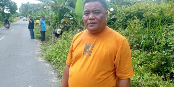 Penyempitan Badan Jalan karena Tumbuhan Liar Kian Merambat, Iskandar Sindur Pinta Dinas Terkait Lakukan Tindakan