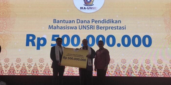 PN IKA UNSRI Berikan Hibah 500 Juta ke Mahasiswa Berprestasi di UNSRI