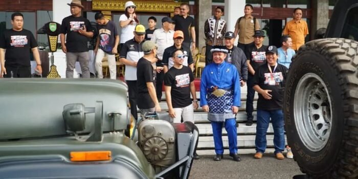 HD Sambut Peserta Jeepers Indonesia Meet and Greet di Kota Palembang