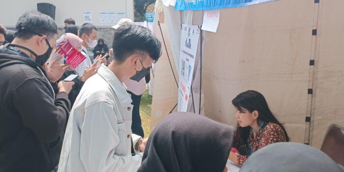 Ribuan Pengunjung Antusias Datangi Job Fair 2023 Disnakertrans Purwakarta