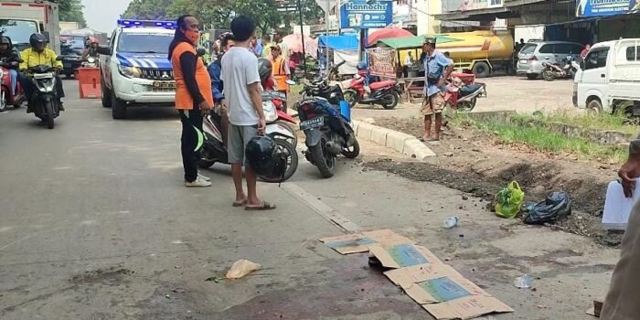 Tersambar Fuso, Siti Tewas Ditempat