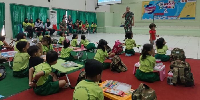 Antusias Puluhan Anak TK dan Paud Pada Giat Pasopati Ceria