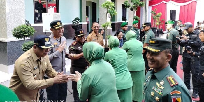 Kunjungi Kodim 0807 Tulungagung, Pangdam V/Brawijaya Tegaskan Netralitas TNI Hadapi Pemilu 2024
