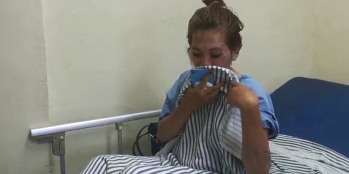 Diduga Persaingan Bisnis, Dessy Disiram Air Keras