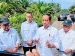 Tinjau Kondisi Jalan di Sumut, Presiden Jokowi: Jangan Sampai Jalur Logistik dan Jalan Produksi Rusak Parah