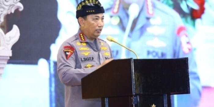 Peringati Hari Raya Nyepi, Kapolri Hadiri Acara Dharma Santi di Lingkungan Polri