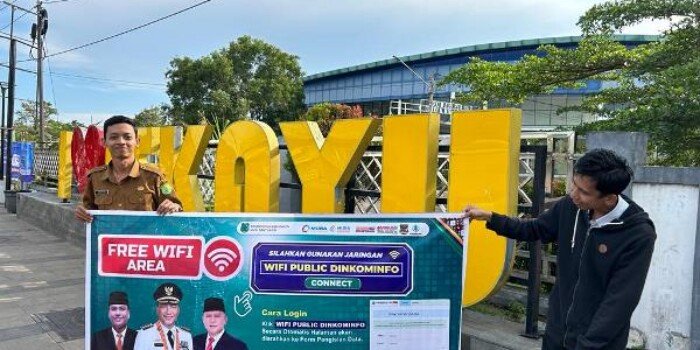 Pj Bupati H Apriyadi: Ayo Berselancar Manfaatkan Fasilitas WiFi Gratis dengan Bijak dan Positif
