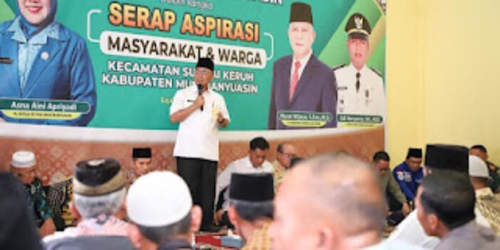 Perbaikan Jalan kabupaten di Sungai keruh Pj Bupati Apriyadi Kucurkan 4.8 Miliar