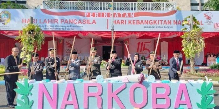 Hari Lahir Pancasila, BNNK Tulungagung Deklarasi Anti Narkoba, Ini Harapannya