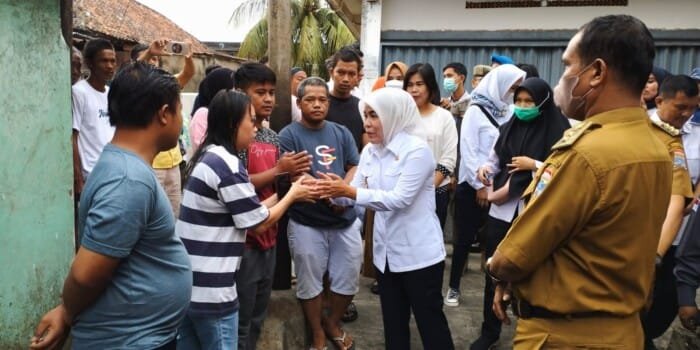 Wawako Fitri Kunjungi Langsung Korban Kebakaran