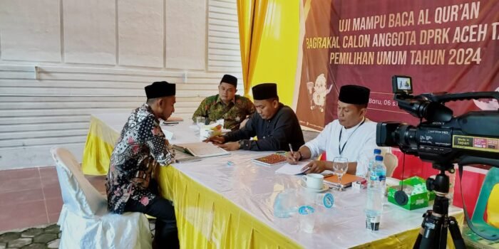 Ketua Nasdem Aceh Tamiang Fasih Baca Al-Qur’an di KIP