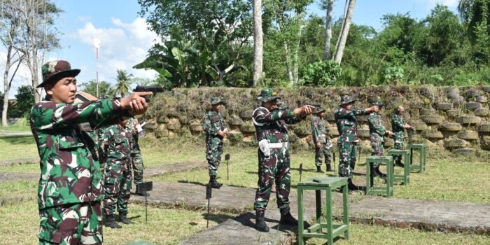 Prajurit Korem 043/Gatam Laksanakan Latbakjatri