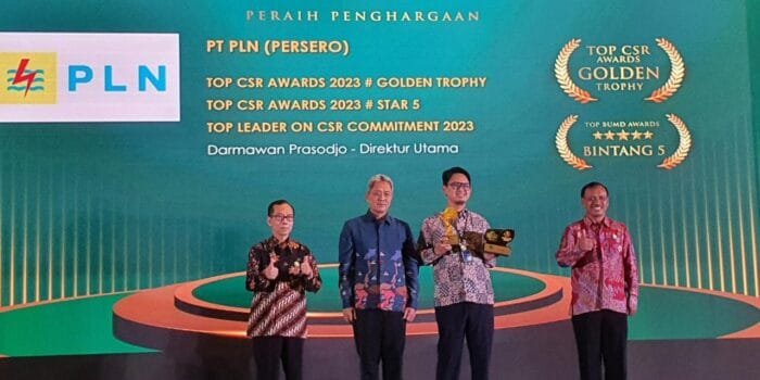 Boyong 39 Penghargaan TOP CSR Awards 2023, TJSL PLN Berhasil Berikan Manfaat Besar dan Berkelanjutan bagi Masyarakat