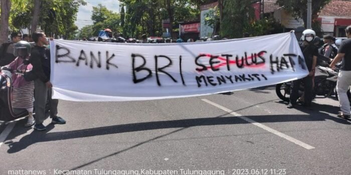 Uang Nasabah Hilang Misterius, Sapma PP Tulungagung Dampingi Keluarga Korban Geruduk Kantor BRI, Ini Tuntutannya