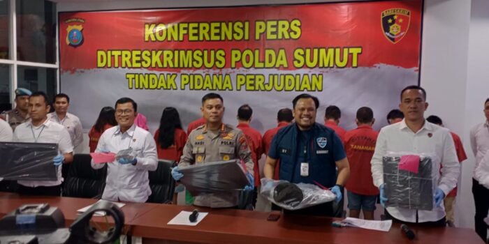 Subdit Cyber Poldasu Ungkap Perjudian Online