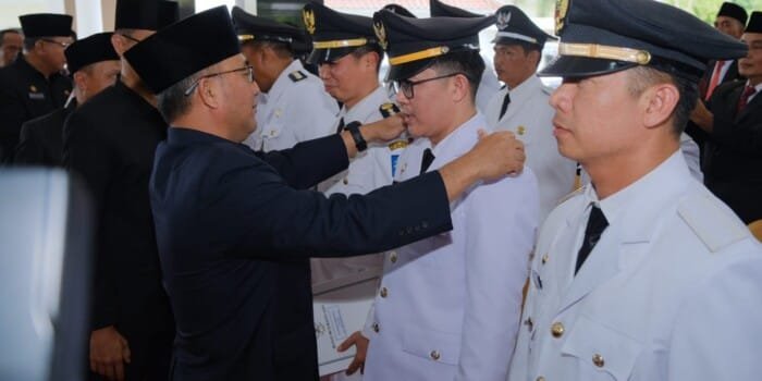 Pj Bupati Apriyadi Lantik dan Rotasi 172 Pejabat Muba