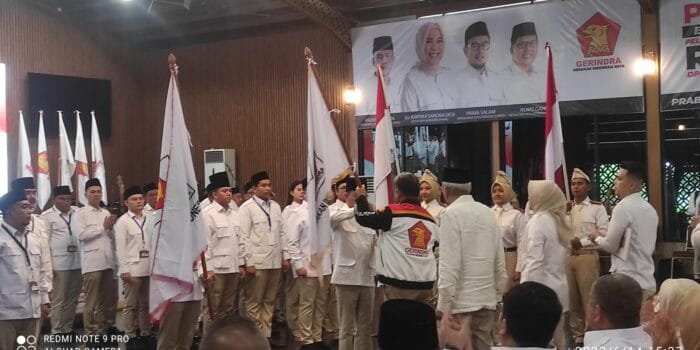 Bakar Semangat Kader Gerindra se Sumsel, Cici Yakin Prabowo Jadi Presiden