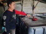 Tempat Penampungan Minyak Illegal di Banyuasin ‘Diobrak Abrik’ Polisi