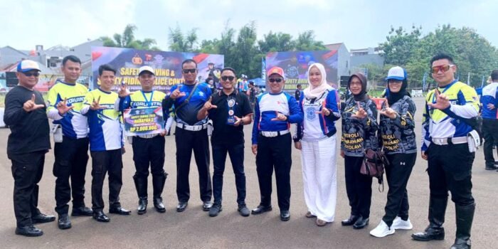 Ajang Lomba Safety Riding Polri se-Indonesia, Pama Satlantas Polres Prabumulih Raih Juara