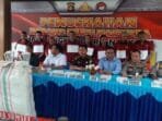 1,9 Kilogram Sabu dan 70,86 Kilogram Ganja Dimusnahkan
