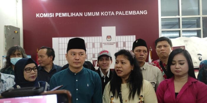 Datangi KPU, 36 Bacaleg PSI Akan Tarik Berkas Pencalegan DPRD Palembang