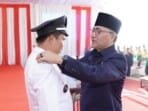 Lantik Kades Antar Waktu Bayat Ilir, Ini Pesan Pj Bupati Apriyadi