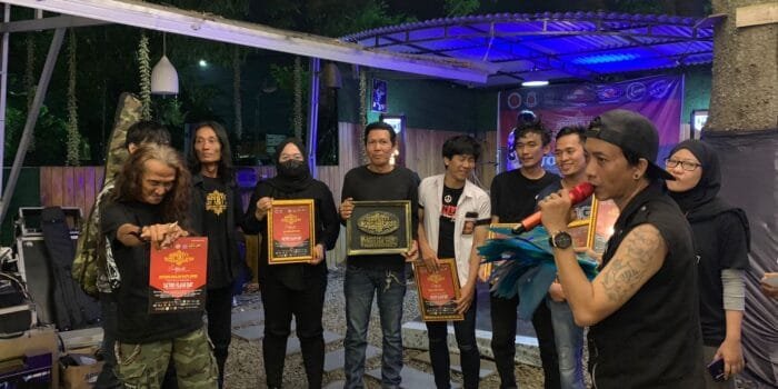 Slankers Palembang Gelar Acara Parade Band dan Tatto Art