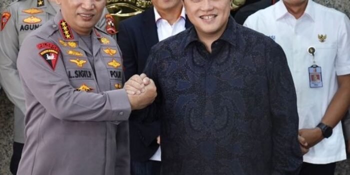Ketum PSSI Erick Thohir Apresiasi Satgas Antimafia Bola Bentukan Kapolri