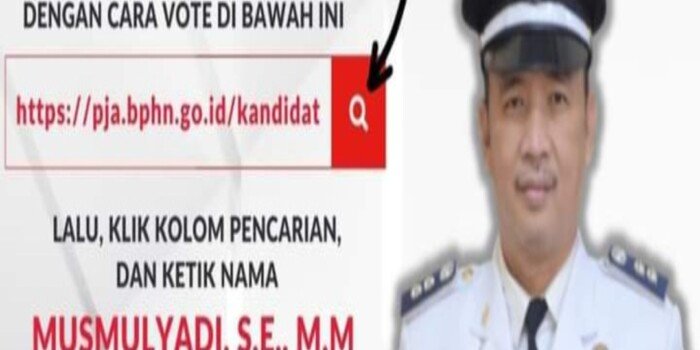Pj Bupati H Apriyadi : Mari Dukung Musmulyadi Raih Penghargaan Kepala Desa/Lurah Se-Indonesia di Bidang Hukum dan Ham
