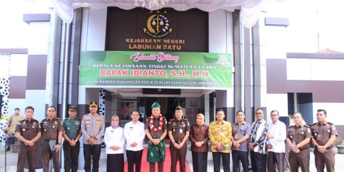 Bupati Erik Sambut Kunker Kejati Sumut Di Labuhanbatu