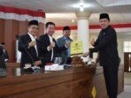 Sidang Paripurna DPRD Ogan Ilir, Dengarkan Jawaban Bupati Terkait Pandangan Fraksi