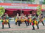 HUT Bhayangkara ke-77, Polres Tulungagung Tampilkan Reog Kendang