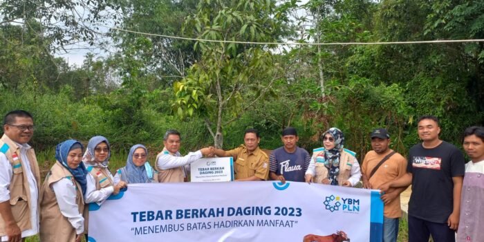 Tebar Daging Berkah 2023, PLN UID S2JB Bagikan 150 Paket Daging Sapi