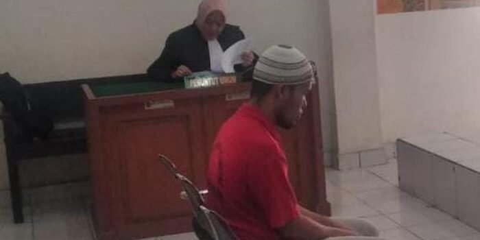 Simpan ‘Kecepek’ Daksi Divonis 1 Tahun 3 Bulan