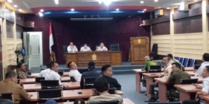 Rapat Persiapan Pesta Rakyat di Kabupaten Empat Lawang