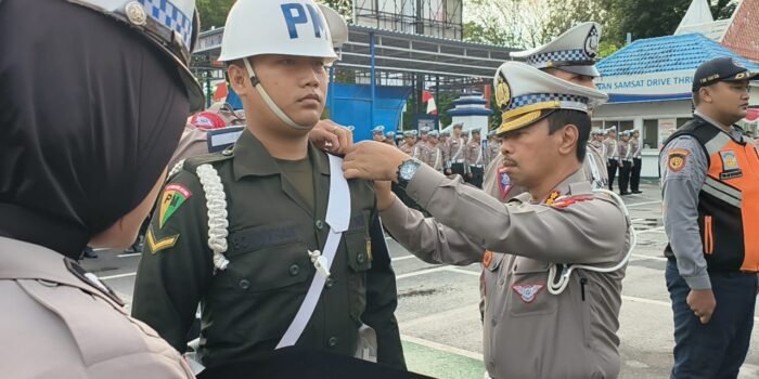 Ditlantas Polda Sumsel Gelar Apel Pasukan Operasi Patuh Musi 2023