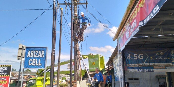 Sinergi Dinas PUPR dan Camat Tungkal Jaya Atasi Lampu Jalan