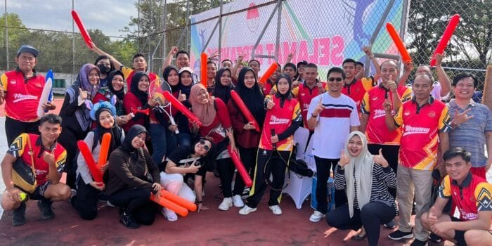 Pertandingan Volly Hari Bhakti Adhyaksa ke 63, Tim Kejari Prabumulih Masuk Final