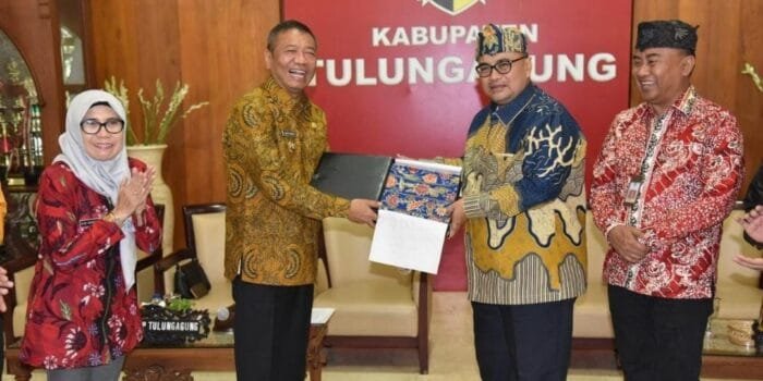Wabup Tulungagung Terima Kunjungan Plt Bupati Probolinggo