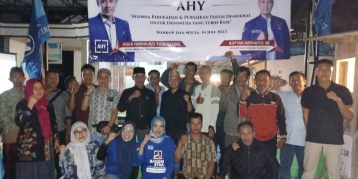 DPC Partai Demokrat Tulungagung Gelar Nobar Pidato Politik AHY