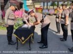 Pimpin Sertijab Jabatan Kasatreskrim dan Kasatlantas Polres Tulungagung, Ini Pesan Kapolres Eko Hartanto