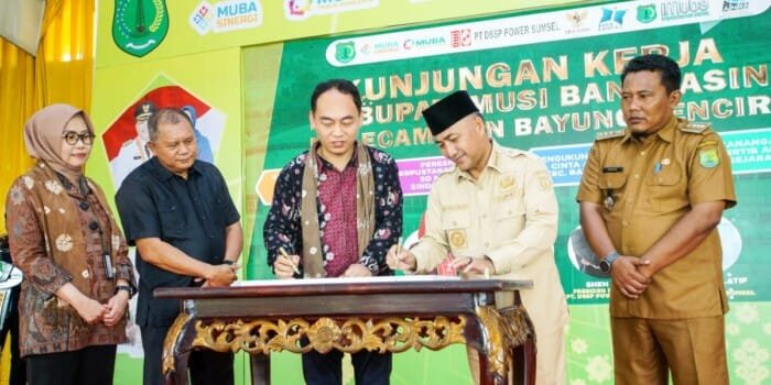 Canggih dan Pertama di Indonesia Seluruh Desa di Bayung Lencir Muba Terapkan Aplikasi Srikandi