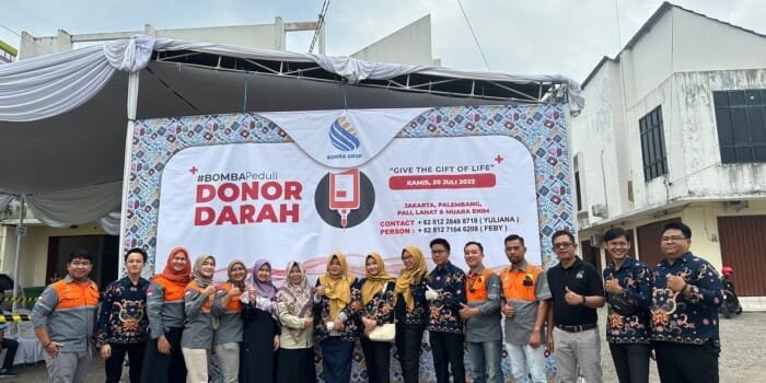 Wujud Kepedulian, Bomba Grup Gelar Donor Darah Serentak di 5 Wilayah