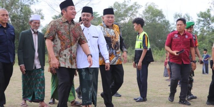 Gubernur Sumsel dan Pj Bupati Muba Silaturahmi Bareng dengan Masyarakat Kec Tungkal Jaya