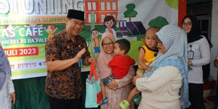 Kemenkumham Sumsel Gelar Bakti Sosial Pengentasan Stunting